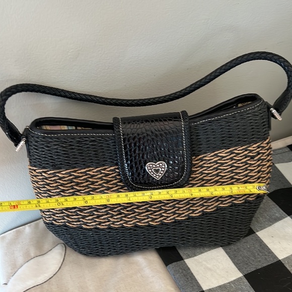 Vintage Brighton Straw Handbag. Good used condition - Picture 5 of 9